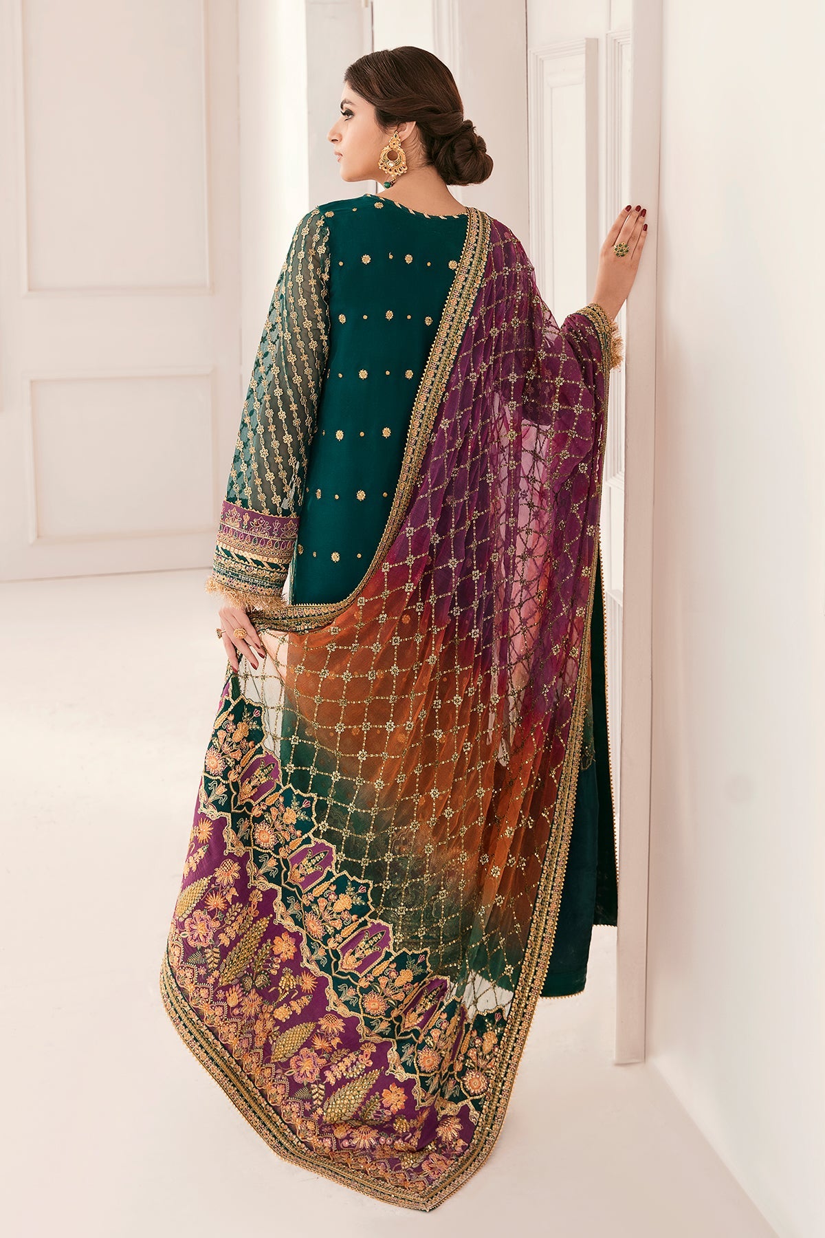 Baroque - Embroidered Chiffon Ch11-06 Stitched