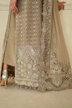 Baroque - Embroidered Chiffon Ch14-08 Stitched