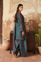 Iznik - Ipf-01 Embroidered Printed Linen