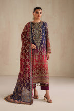 Baroque - Embroidered Chiffon UF-4369