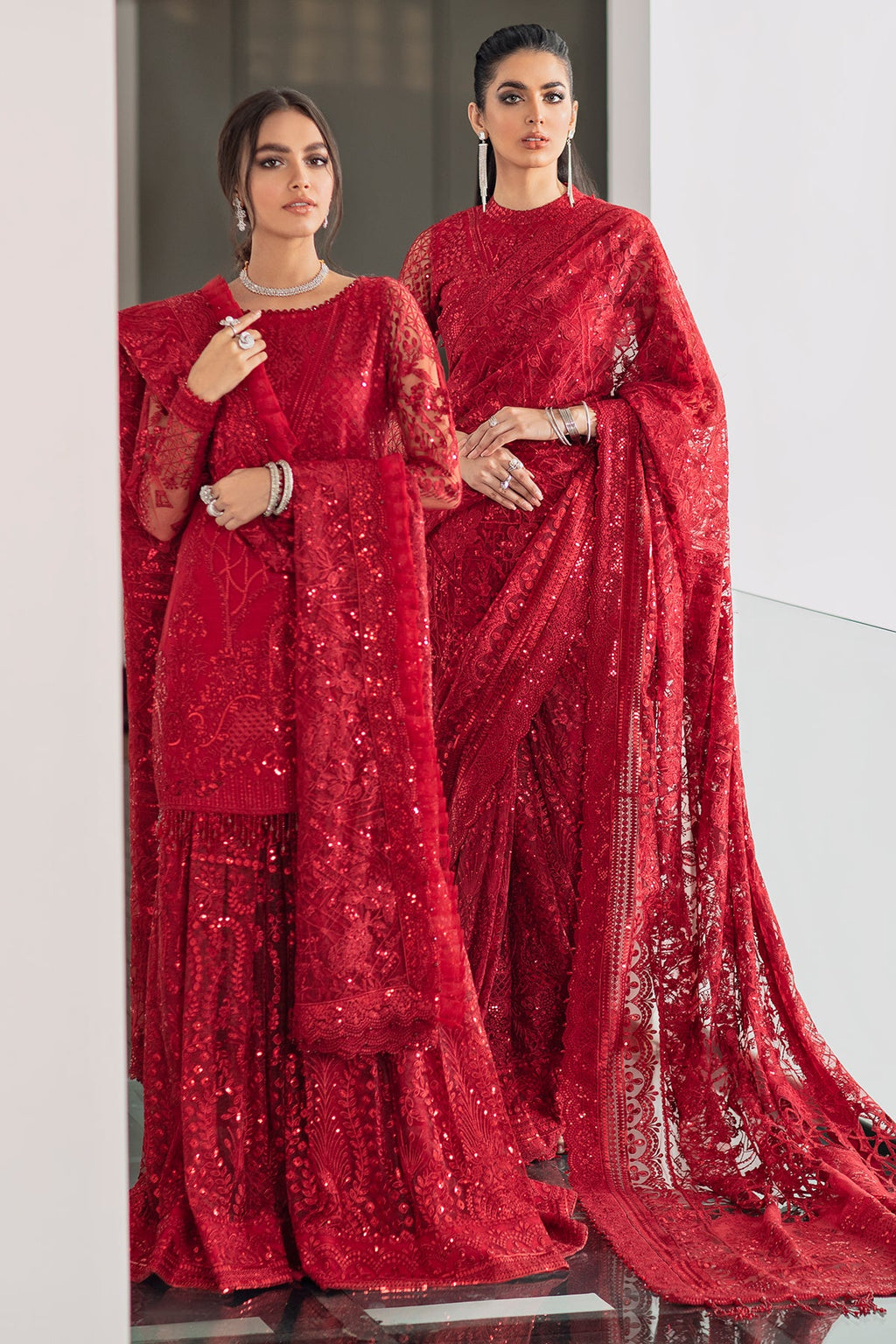 Baroque - Embroidered Net Ch09-06 Unstitched