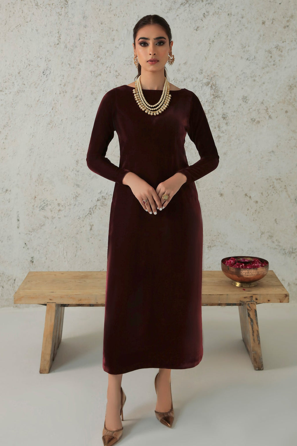 Baroque - Solid Velvet Suit  PR-704