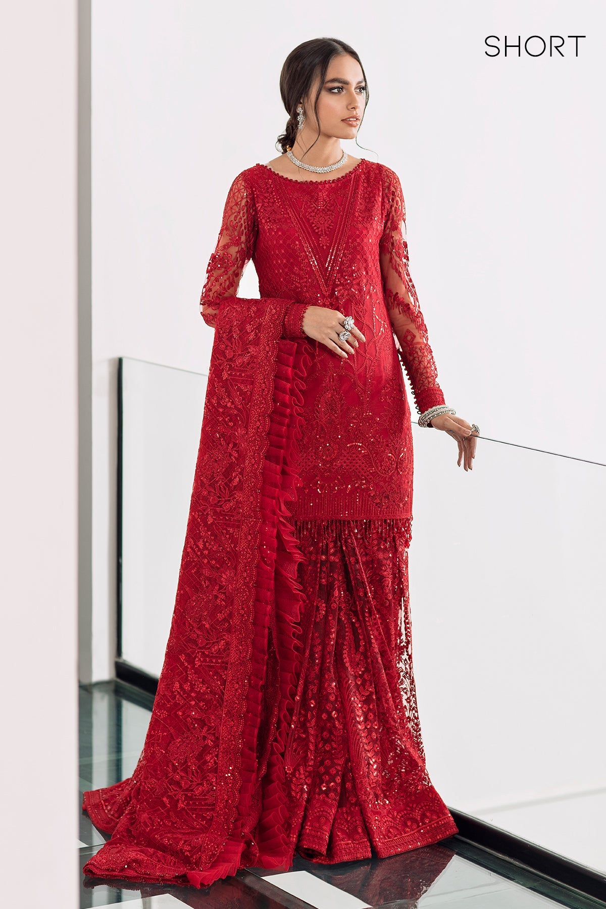 Baroque - Embroidered Net Ch09-06 Unstitched