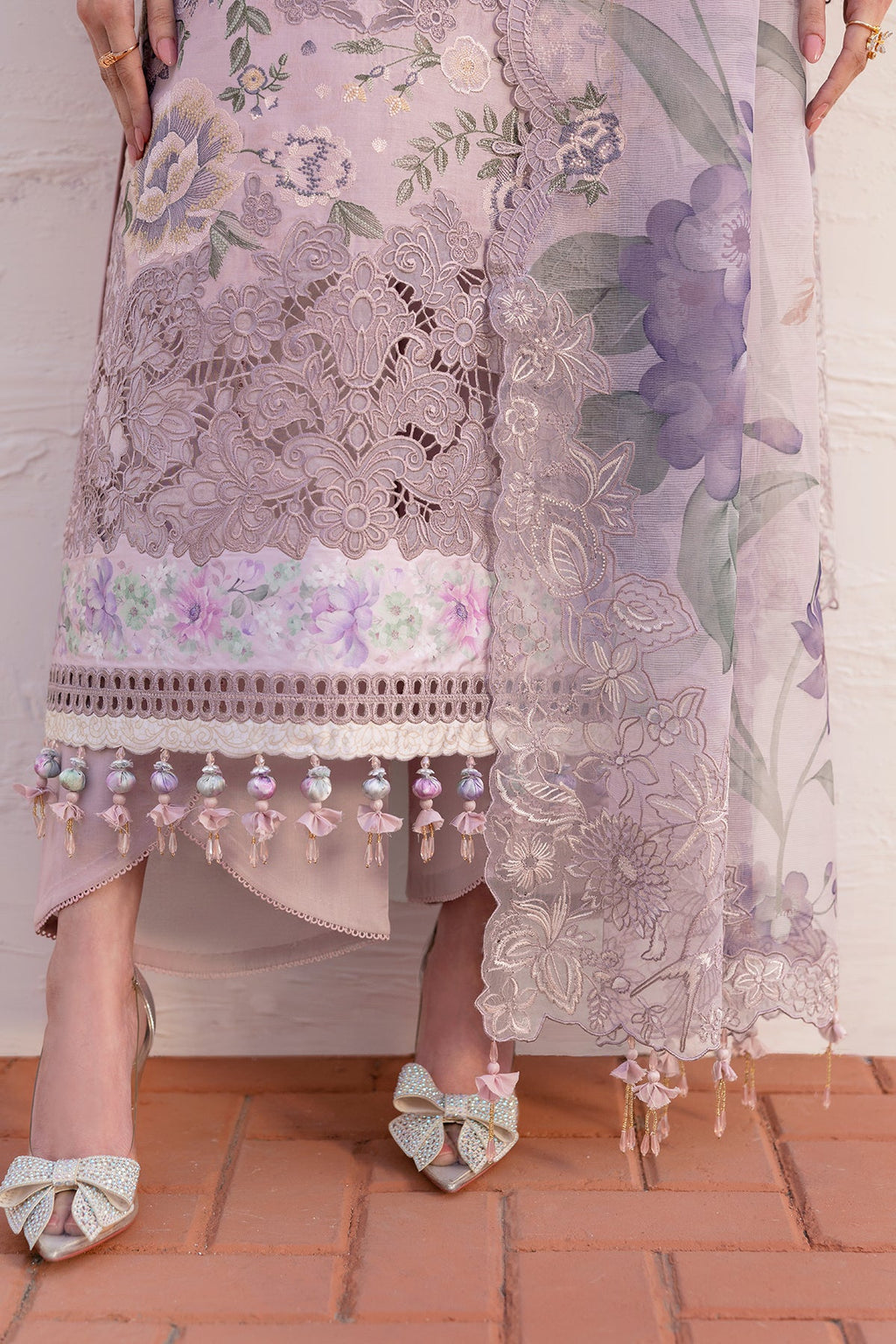 Baroque - Embroidered Lawn El-D08 Stitched