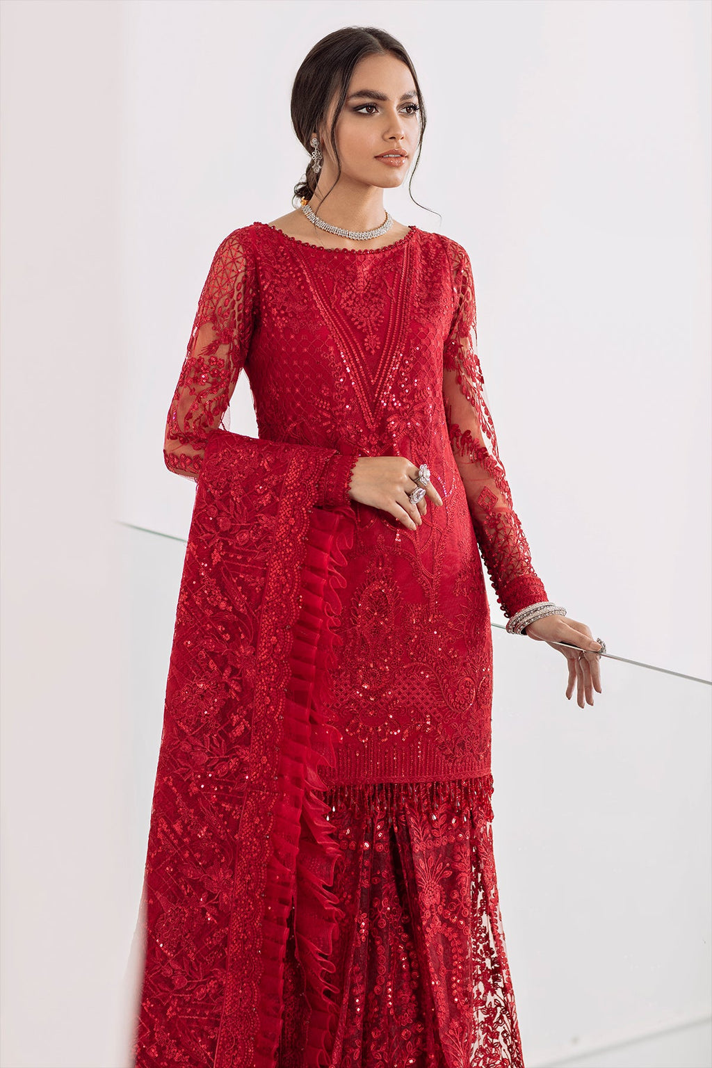 Baroque - Embroidered Net Ch09-06 Unstitched
