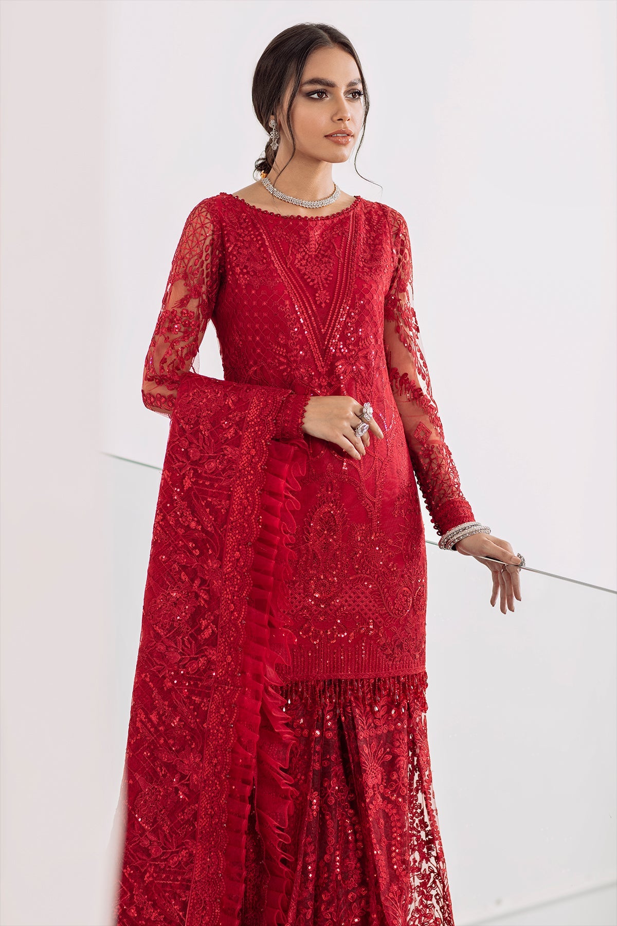 Baroque - Embroidered Net Ch09-06 Unstitched