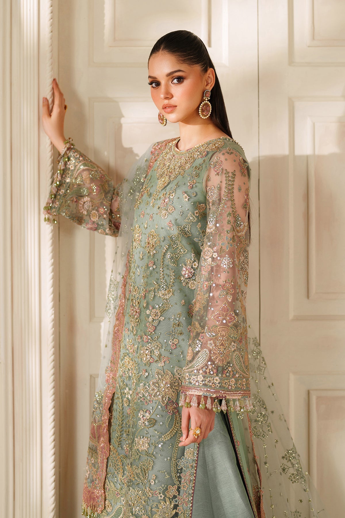 Baroque - Embroidered Net Ch14-06 Unstitched