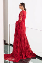 Baroque - Embroidered Net Ch09-06 Unstitched