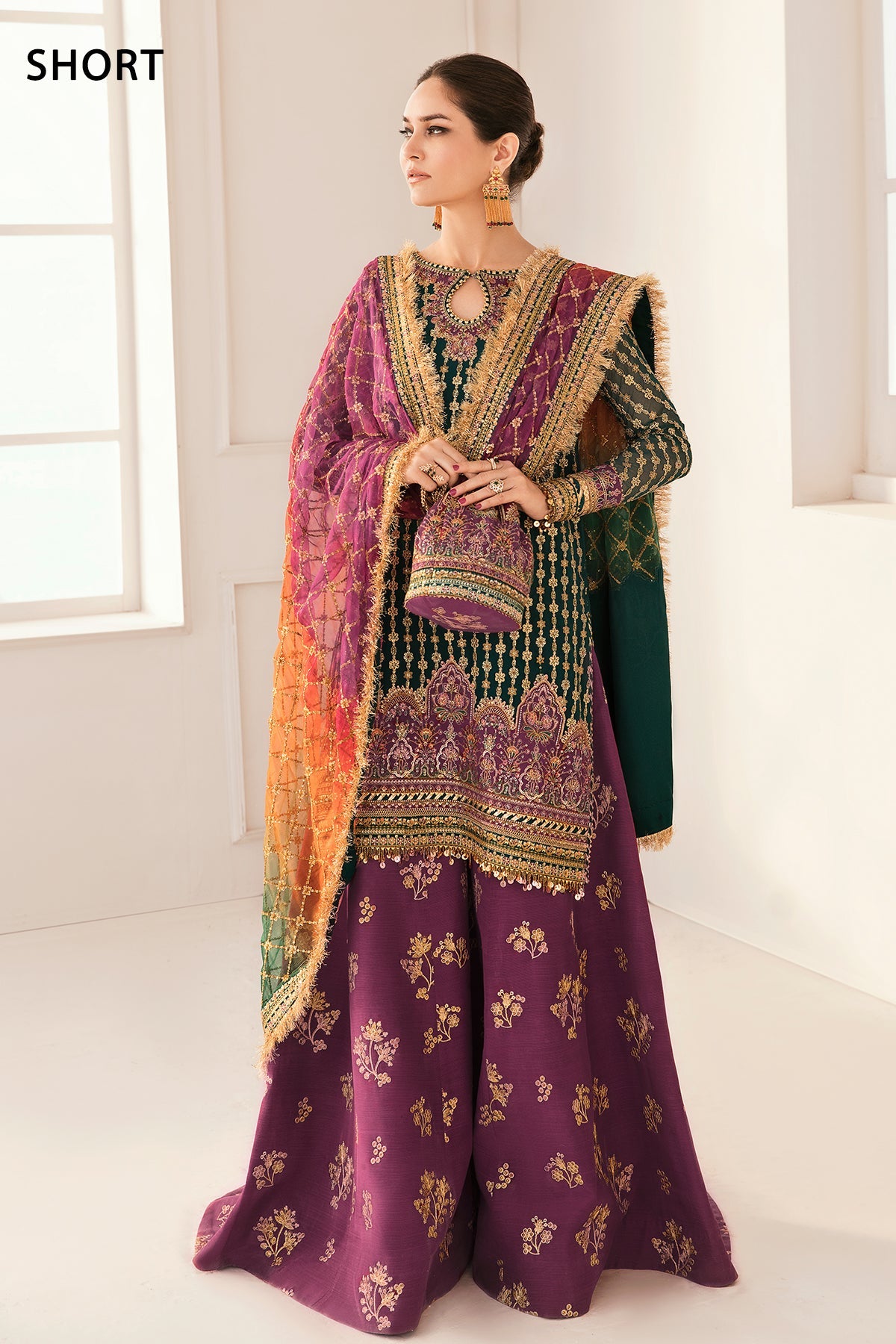 Baroque - Embroidered Chiffon Ch11-06 Unstitched
