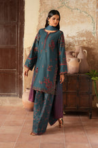 Iznik - Ipf-01 Embroidered Printed Linen