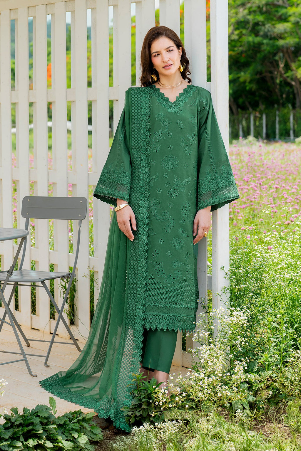 Baroque - Embroidered Lawn UF-4213