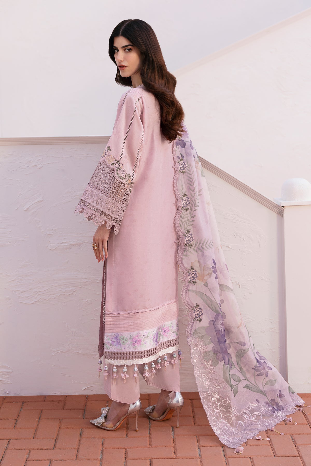 Baroque - Embroidered Lawn El-D08 Unstitched