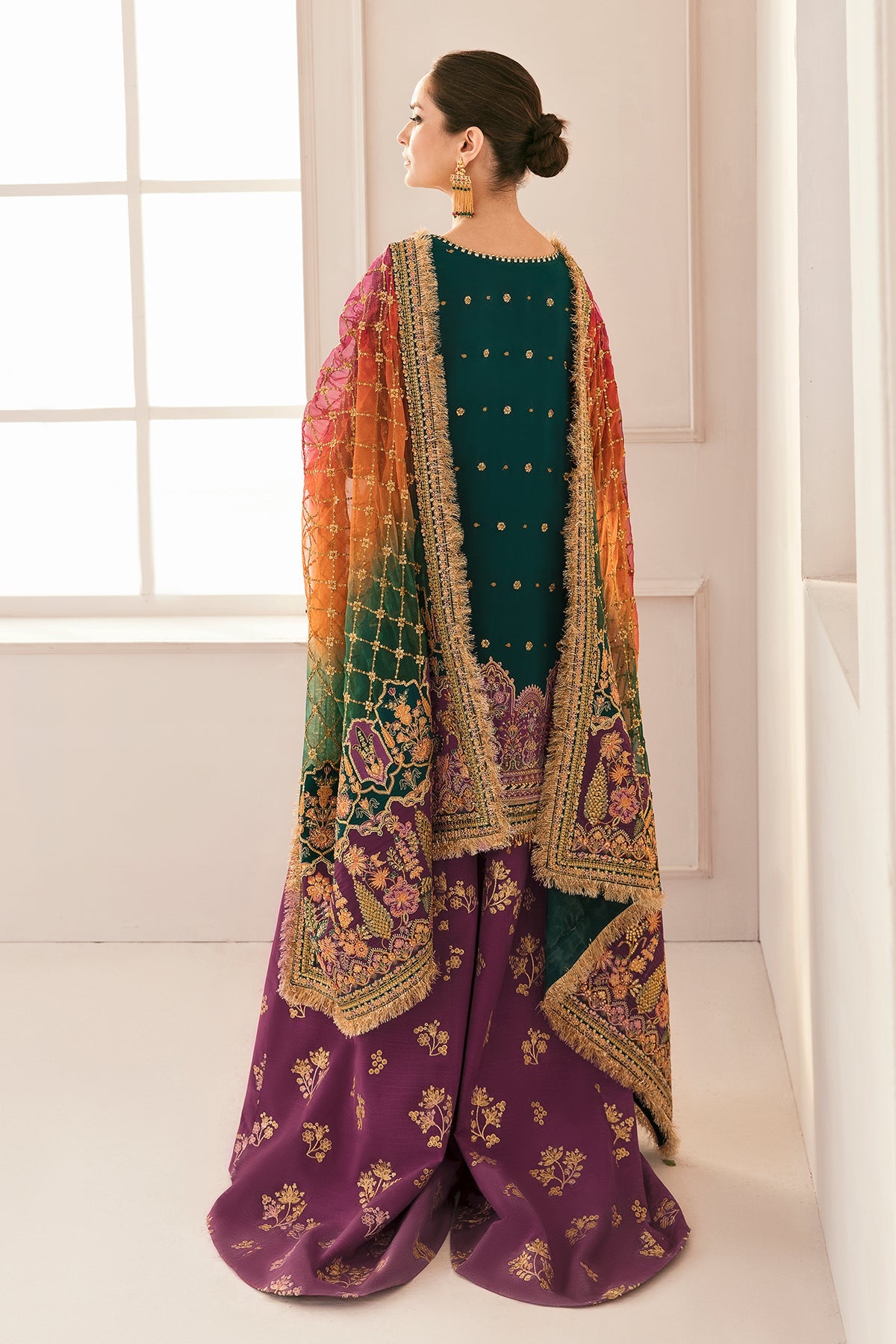 Baroque - Embroidered Chiffon Ch11-06 Unstitched