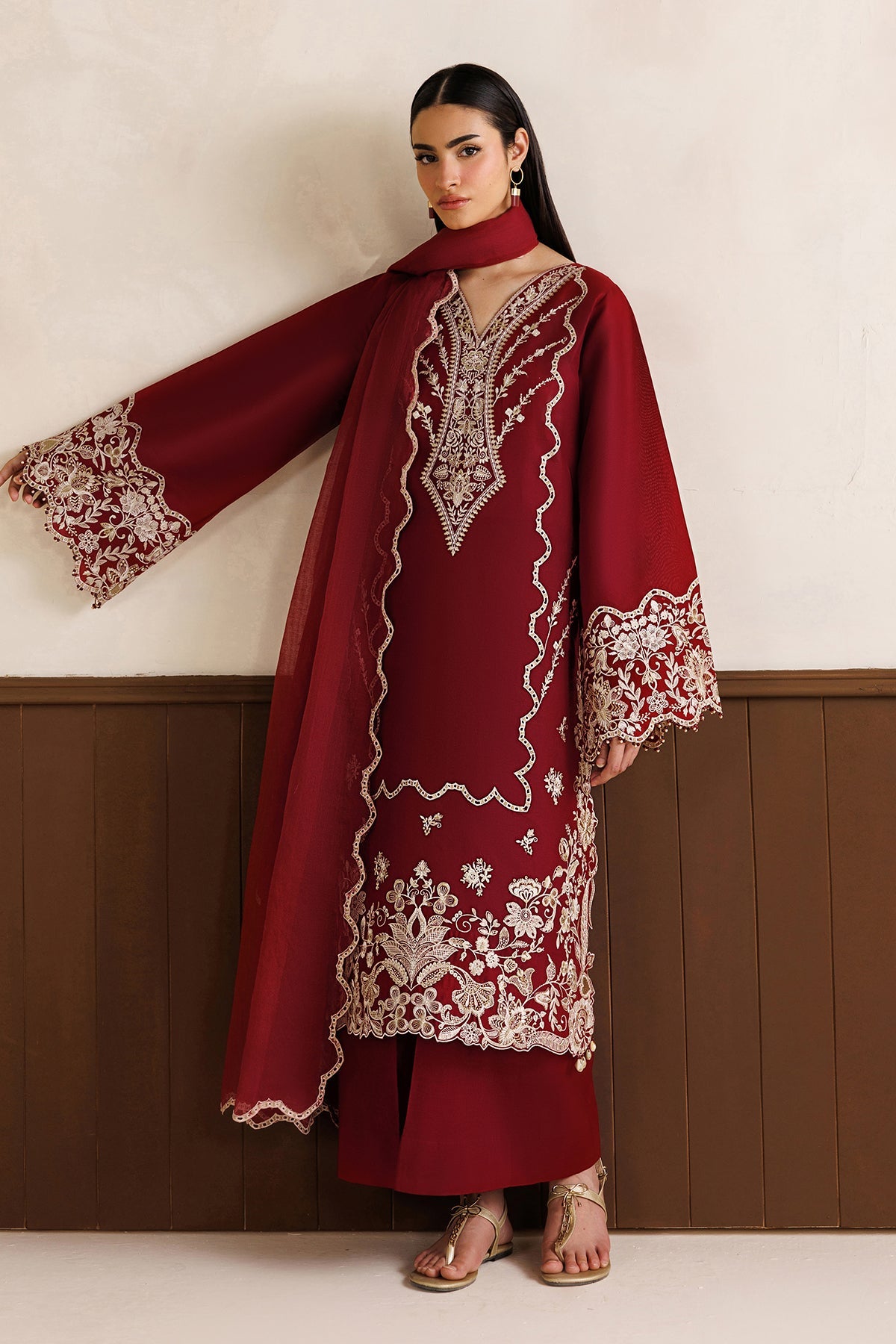 Baroque - Embroidered Lawn UF-4473