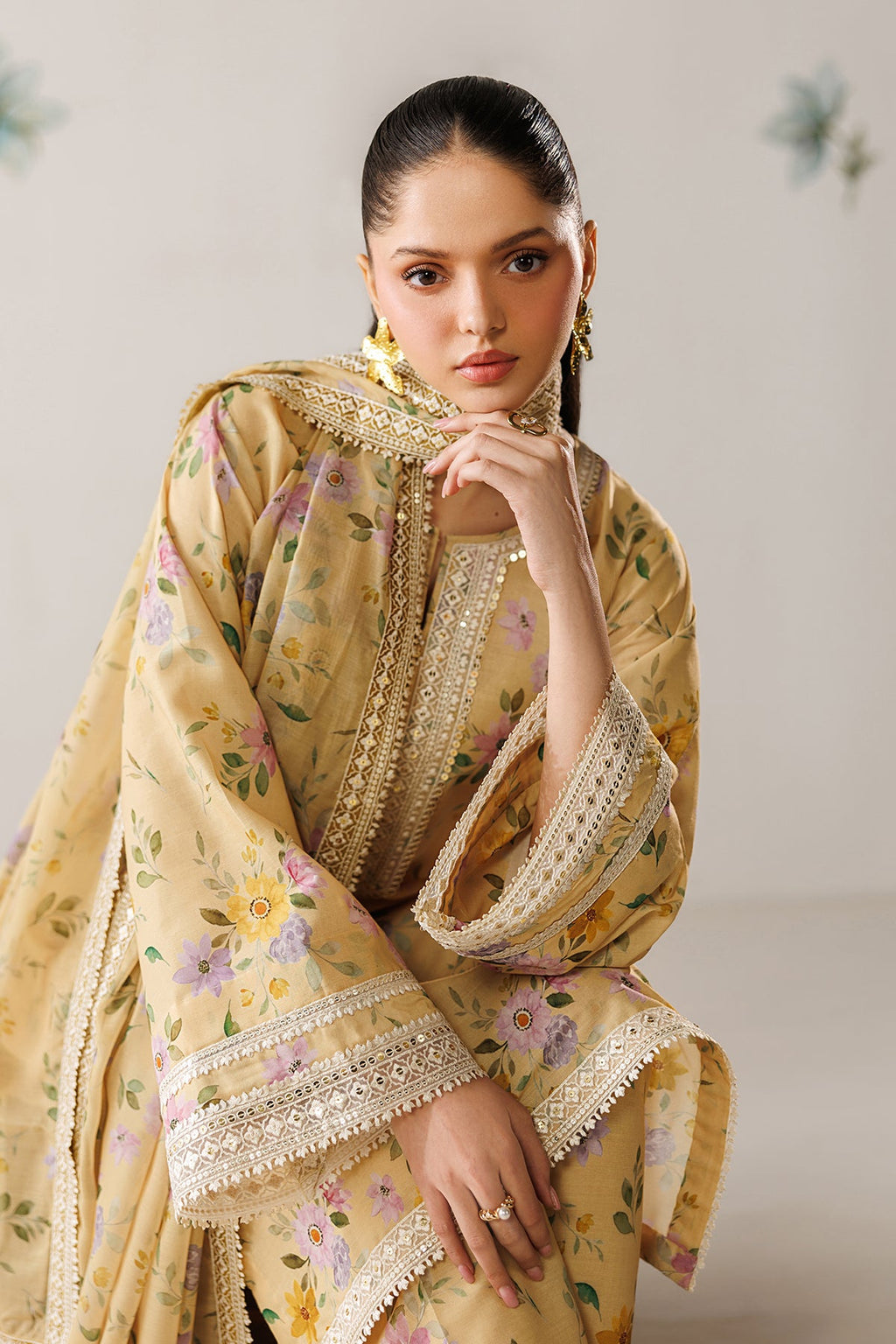 Baroque - Embroidered Lawn UF-4416