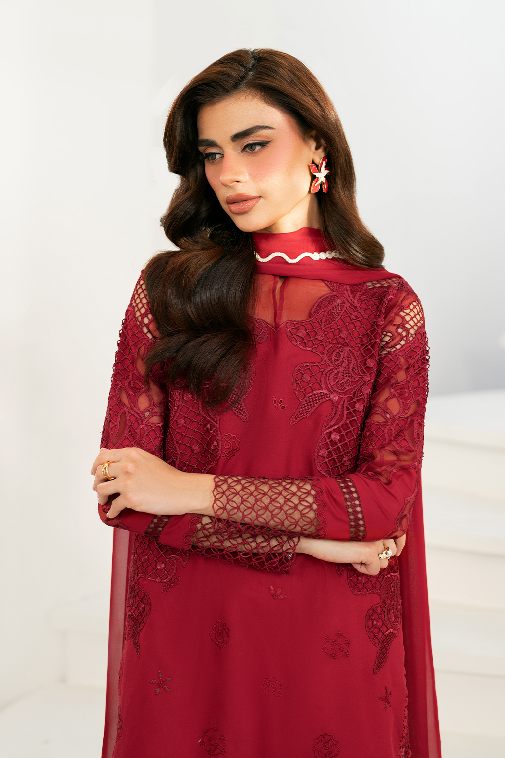 Iznik - Ife-01 Embroidered Lawn