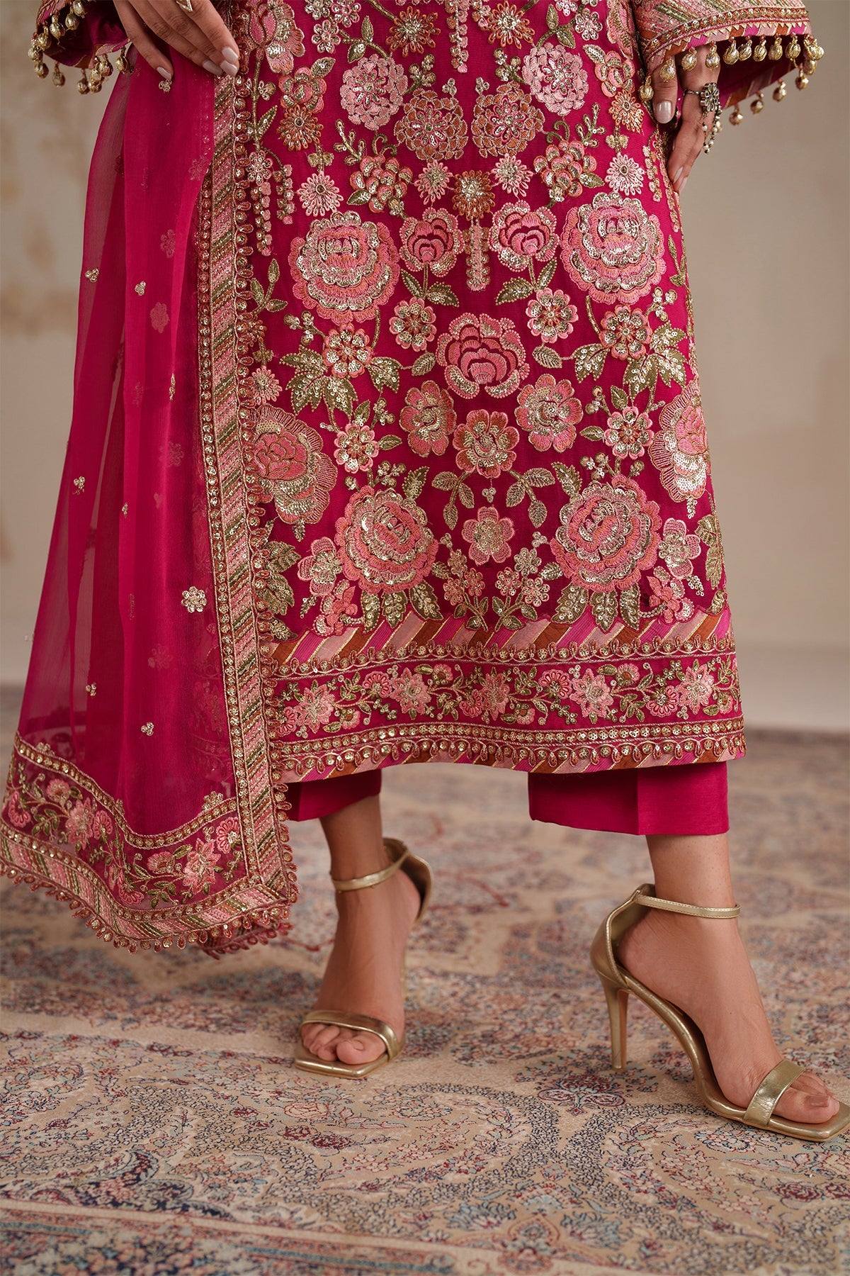 Baroque - Embroidered Chiffon SF-4363