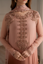 Iznik - Ue-479 Embroidered Chiffon