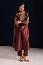 Baroque - Embroidered Sheesha Silk PR-1313