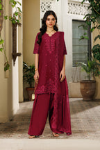 Iznik - Cc-97 Embroidered Chiffon