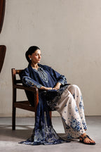 Iznik - Ibe-02 Embroidered Lawn