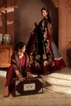 Iznik - Iv-56 Embroidered Velvet