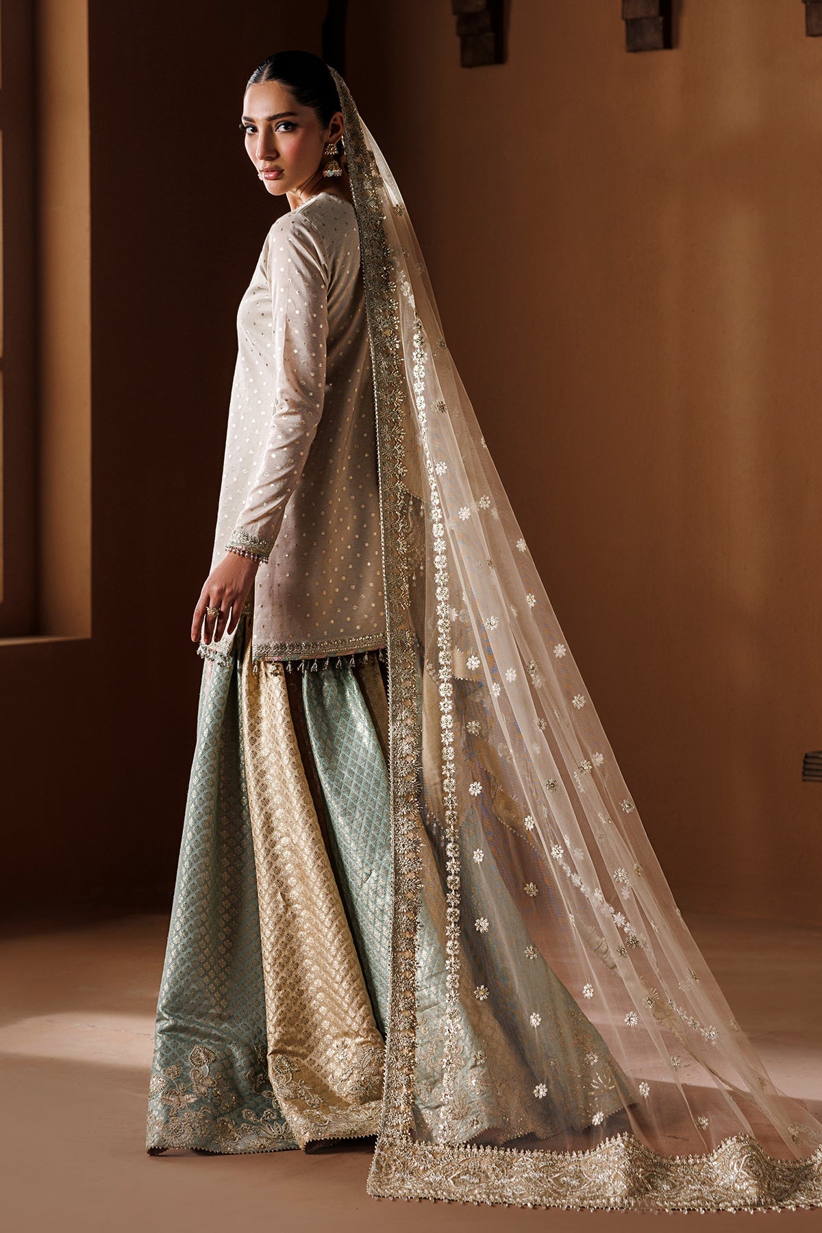 Baroque - Embroidered Zarri Chiffon SF-4435