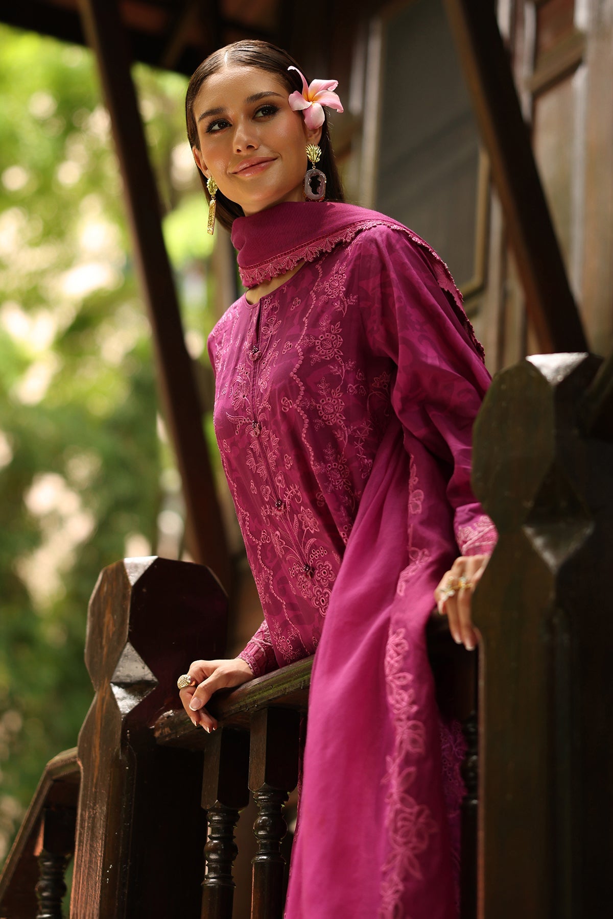 Baroque - Embroidered Lawn UF-4254