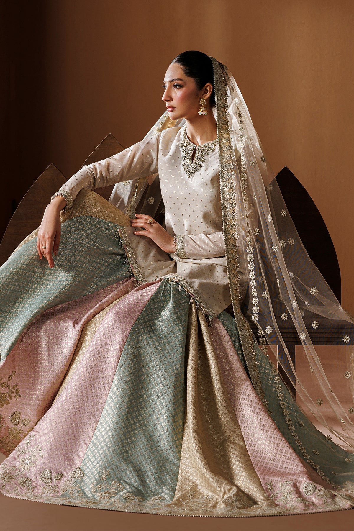 Baroque - Embroidered Zarri Chiffon SF-4435