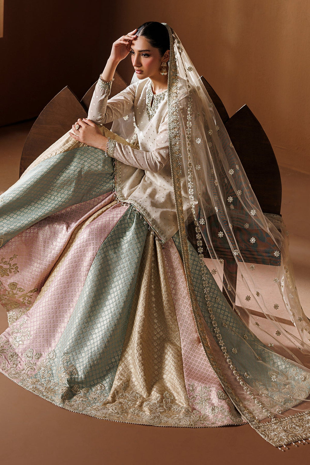 Baroque - Embroidered Zarri Chiffon SF-4435