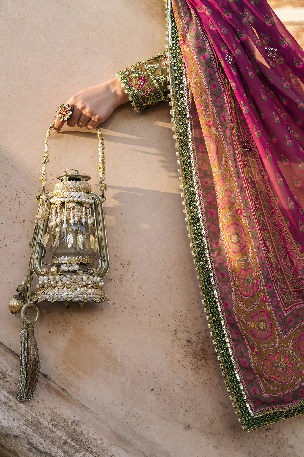 Iznik - Ue-329 Embroidered Chiffon