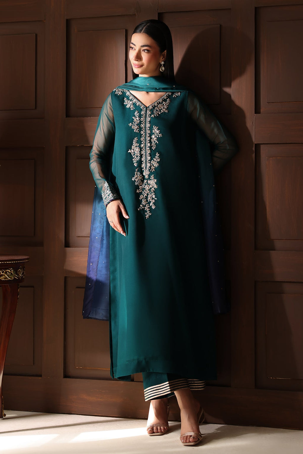 Baroque - Embroidered Chiffon PR-1361