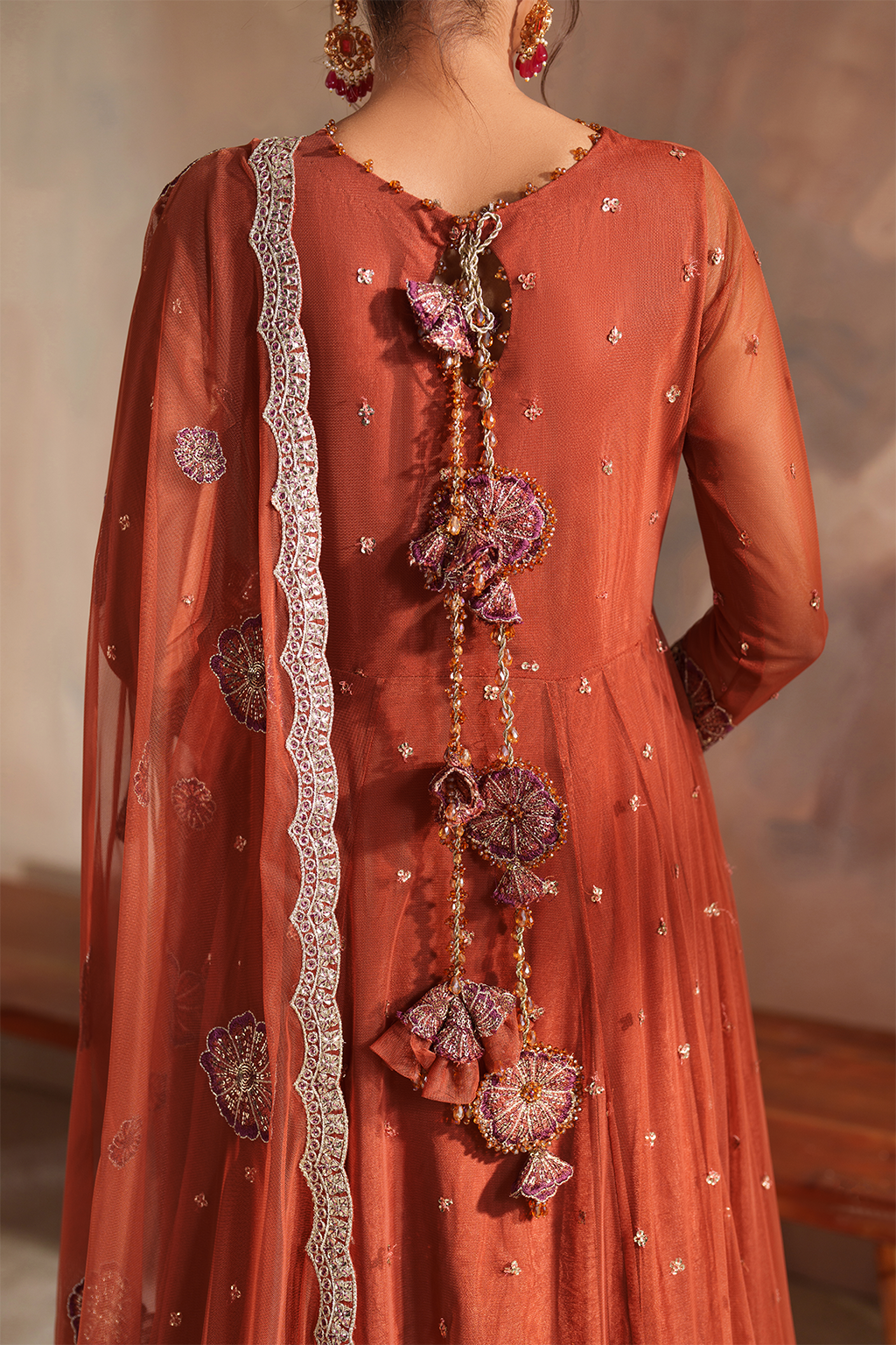 Iznik - Cc-78 Embroidered Net