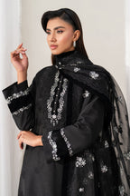 Baroque - Embroidered Raw Silk SF-4137