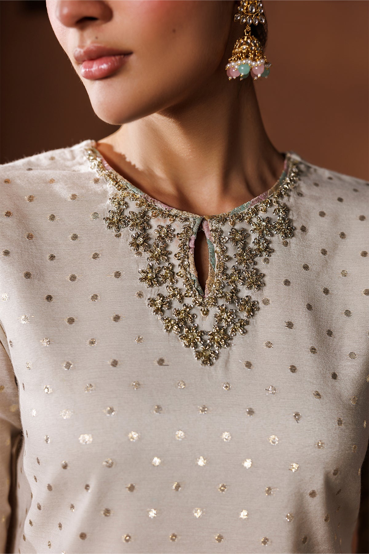 Baroque - Embroidered Zarri Chiffon SF-4435