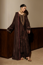 Iznik - Ue-721 Embroidered Ramen Silk