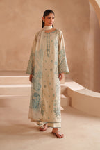 Iznik - Ue-605  Embroidered Lawn