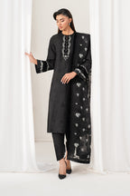 Baroque - Embroidered Raw Silk UF-4137
