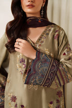 Iznik - Ue-614 Embroidered Ramen Silk