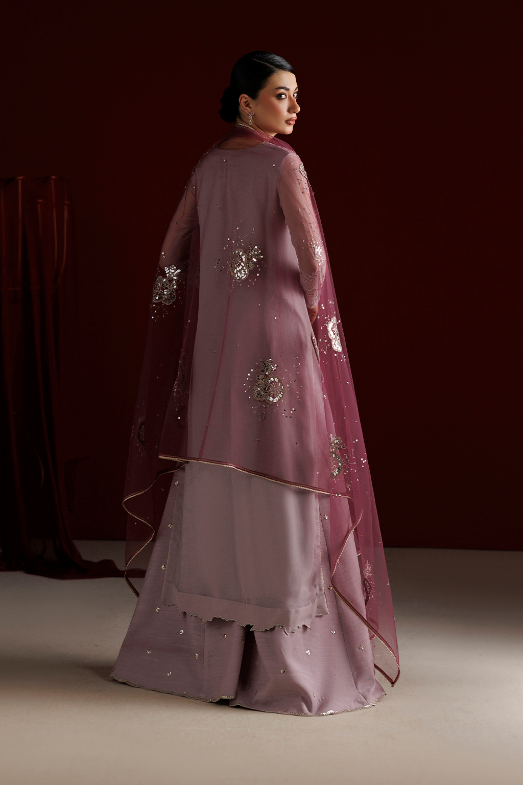 Iznik - Cc-110 Embroidered Chiffon