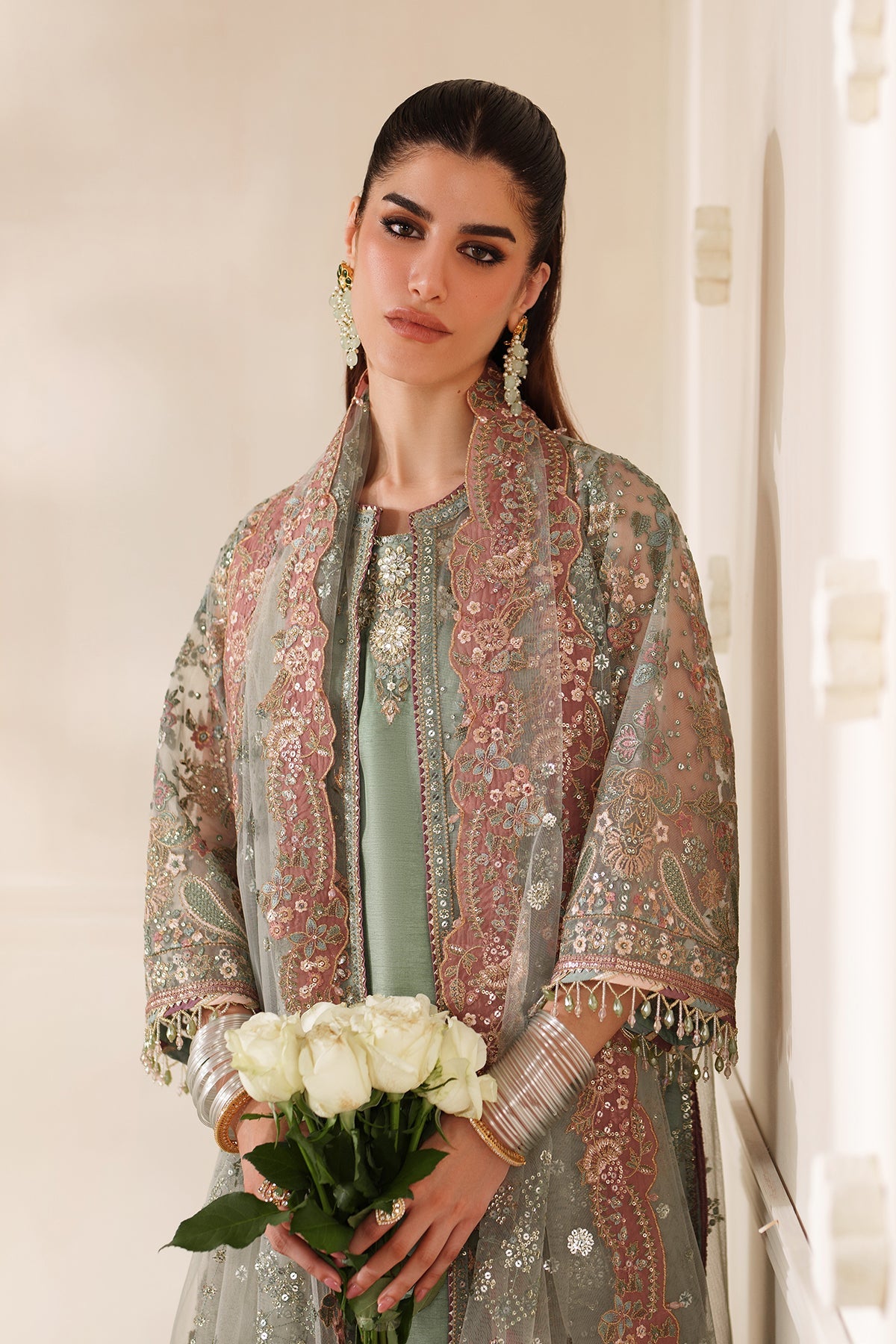 Baroque - Embroidered Net Ch14-06 Unstitched
