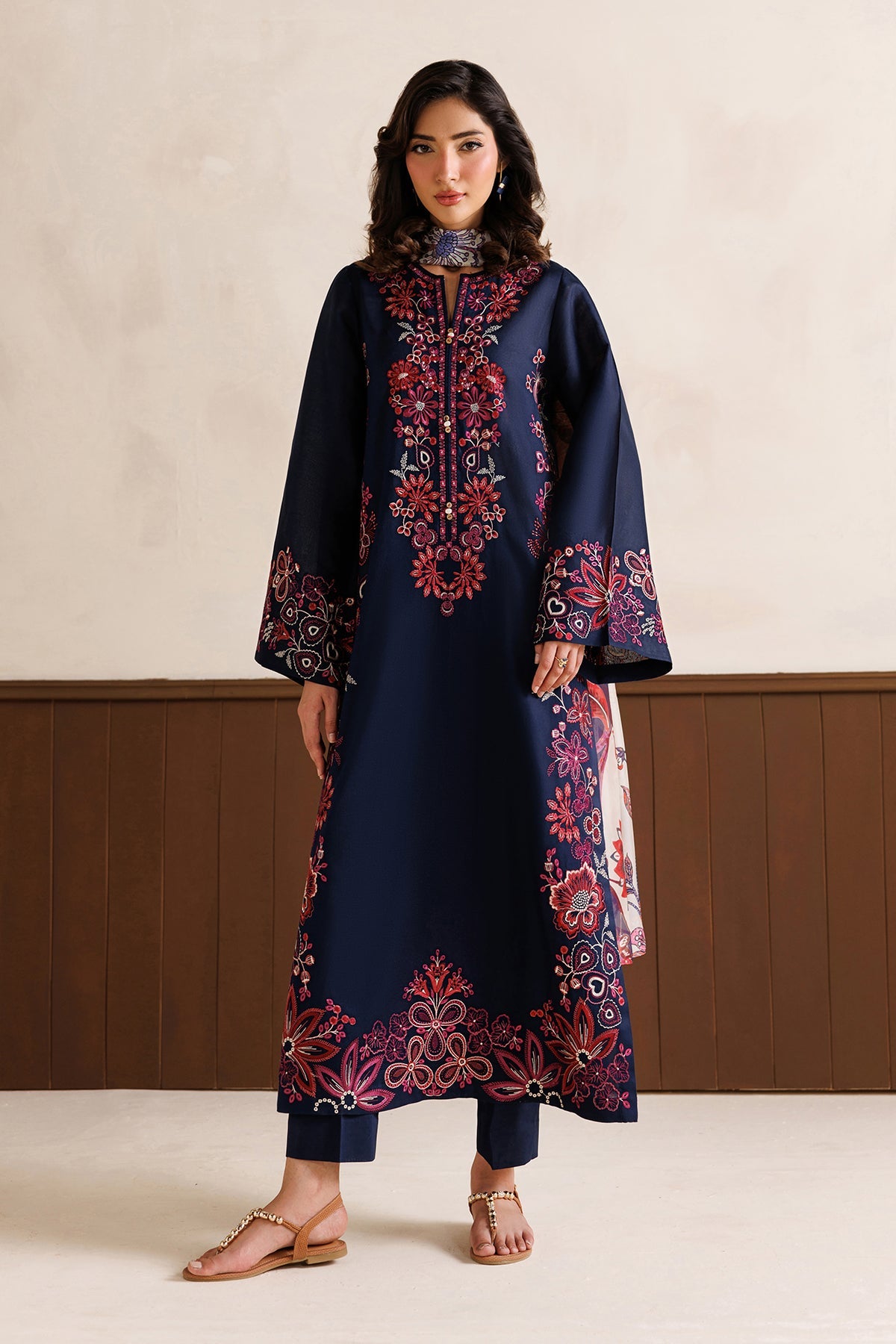 Baroque - Embroidered Dobby Lawn PR-1337