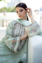 Baroque - Embroidered PRinted Lawn SF-550