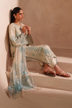 Iznik - Ue-605  Embroidered Lawn