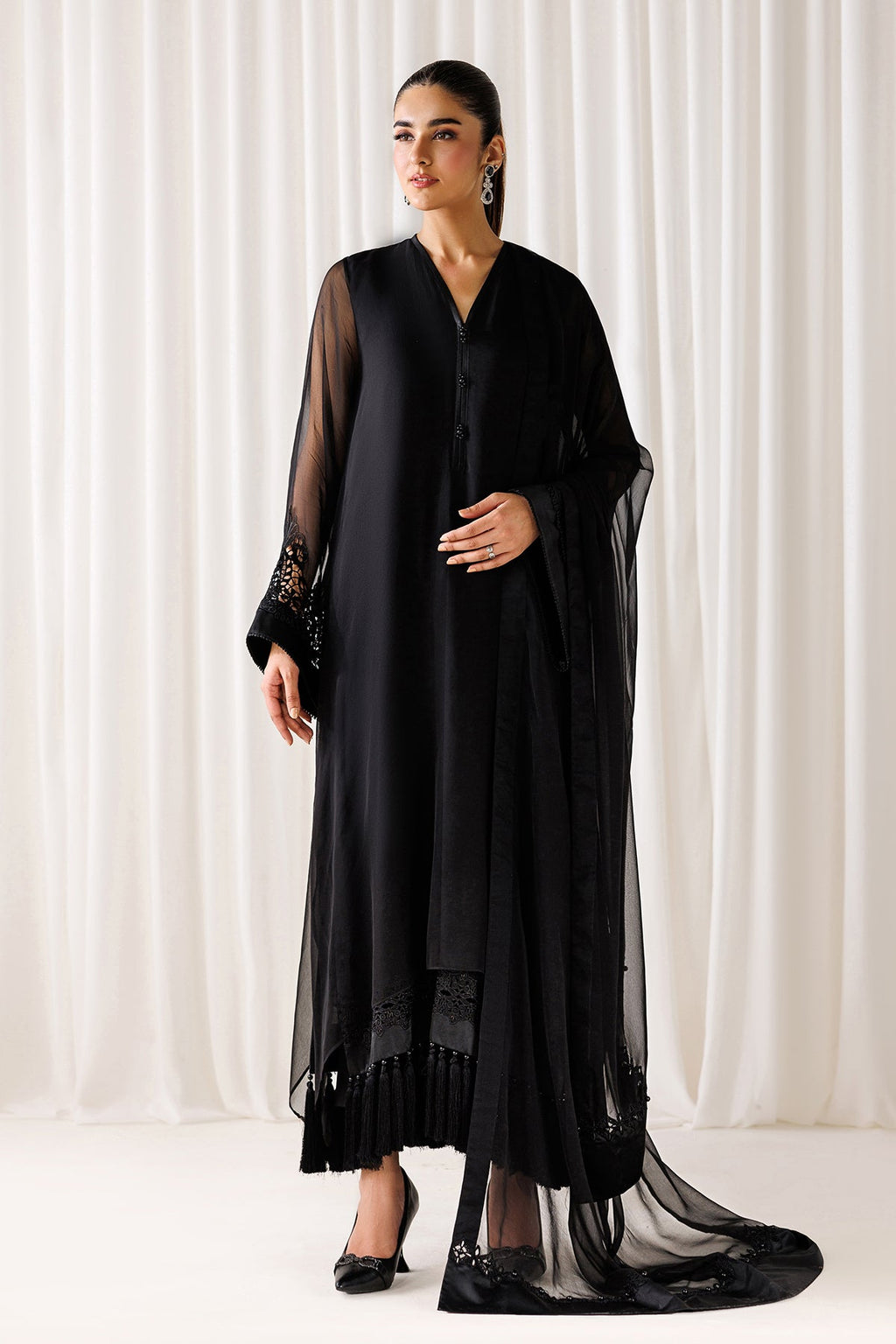 Baroque - Plain Chiffon Dupatta-102