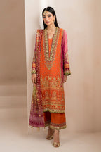 Baroque - Embroidered Chiffon UF-706