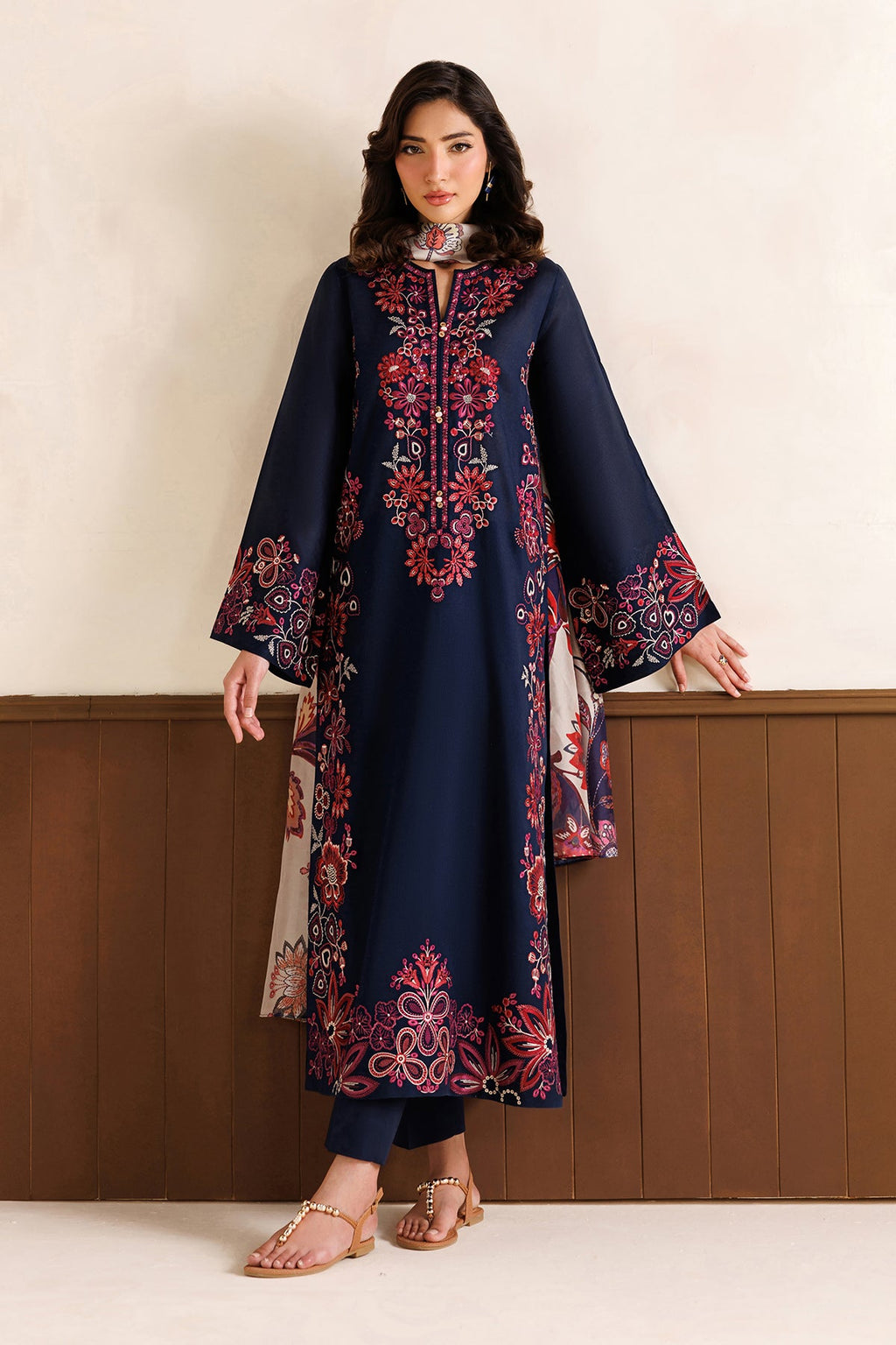 Baroque - Embroidered Dobby Lawn PR-1337