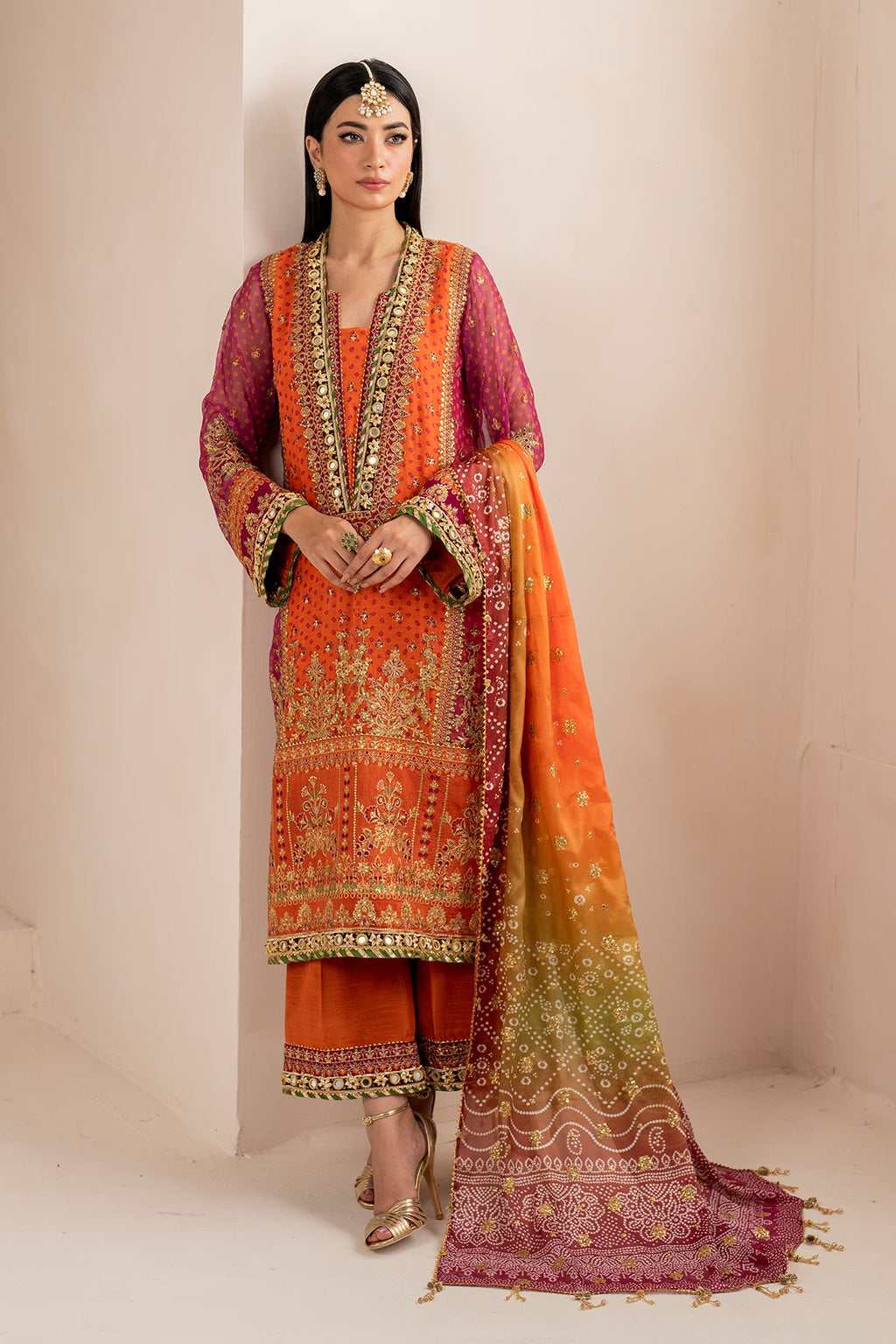 Baroque - Embroidered Chiffon SF-706