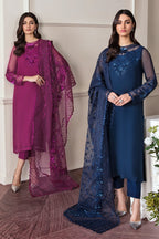 Baroque - Embroidered Chiffon UF-292