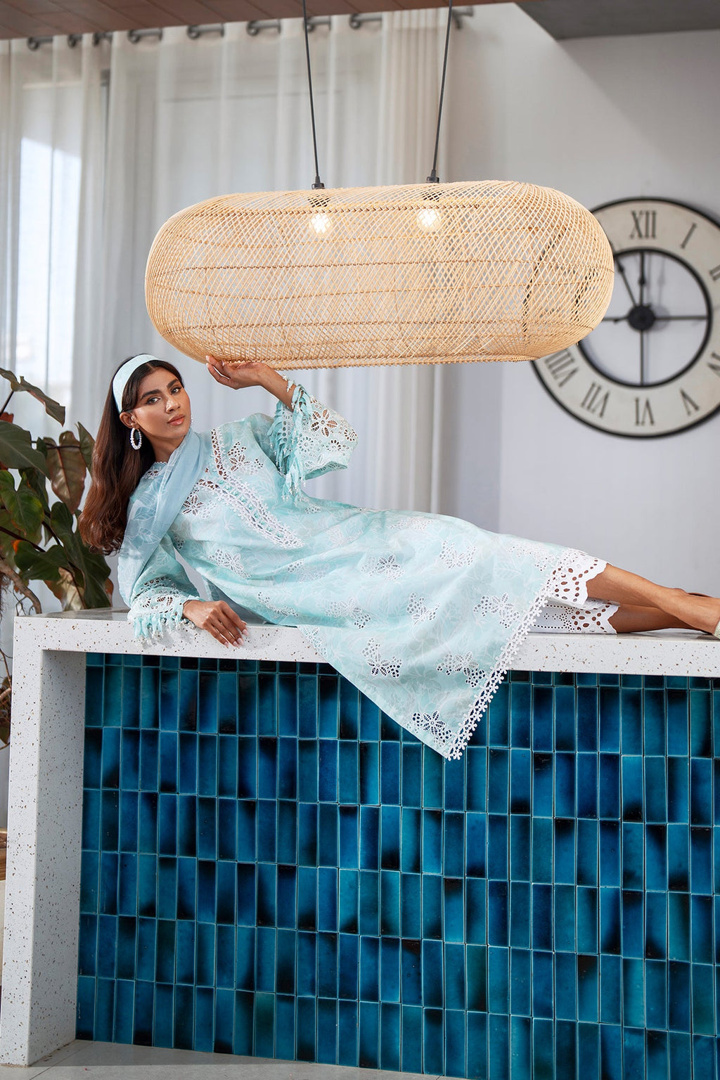 Baroque - Embroidered PRinted Lawn UF-4074